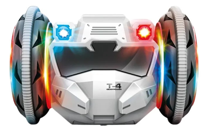 Robot Transformer T4 Gear Balance Car Con Luz Bl049 Robot Blanco