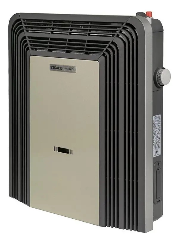 Calefactor Eskabe Titanio 5000 Miniconvex Sin Salida C/term Cava