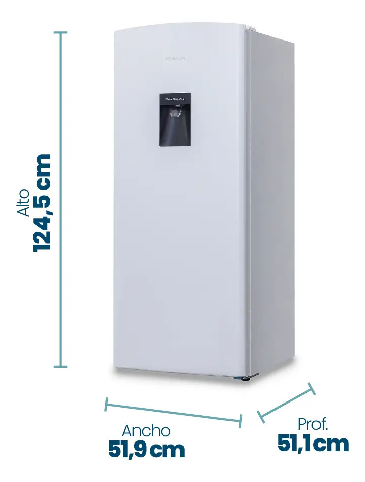 Heladera Philco Phsd179bd2 161l Single Door Con Disp Blanco Blanco