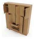 Placard Orlandi Nilo 262 Roble 203cm Roble