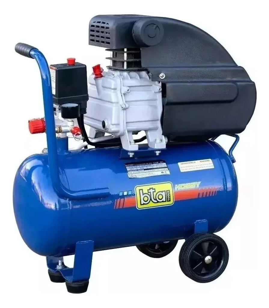 Compresor De Aire Eléctrico Portátil Bta Tools 50l 2hp D-ca2-50-6 Azul 50 Hz