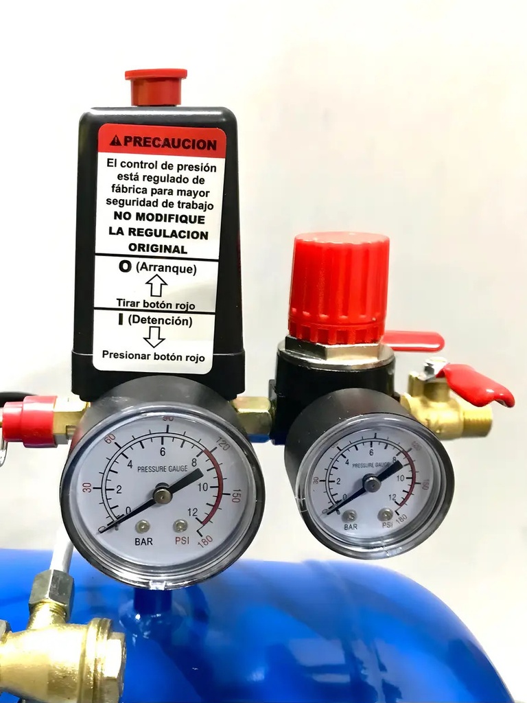 Compresor De Aire Eléctrico Portátil Bta Tools 50l 2hp D-ca2-50-6 Azul 50 Hz