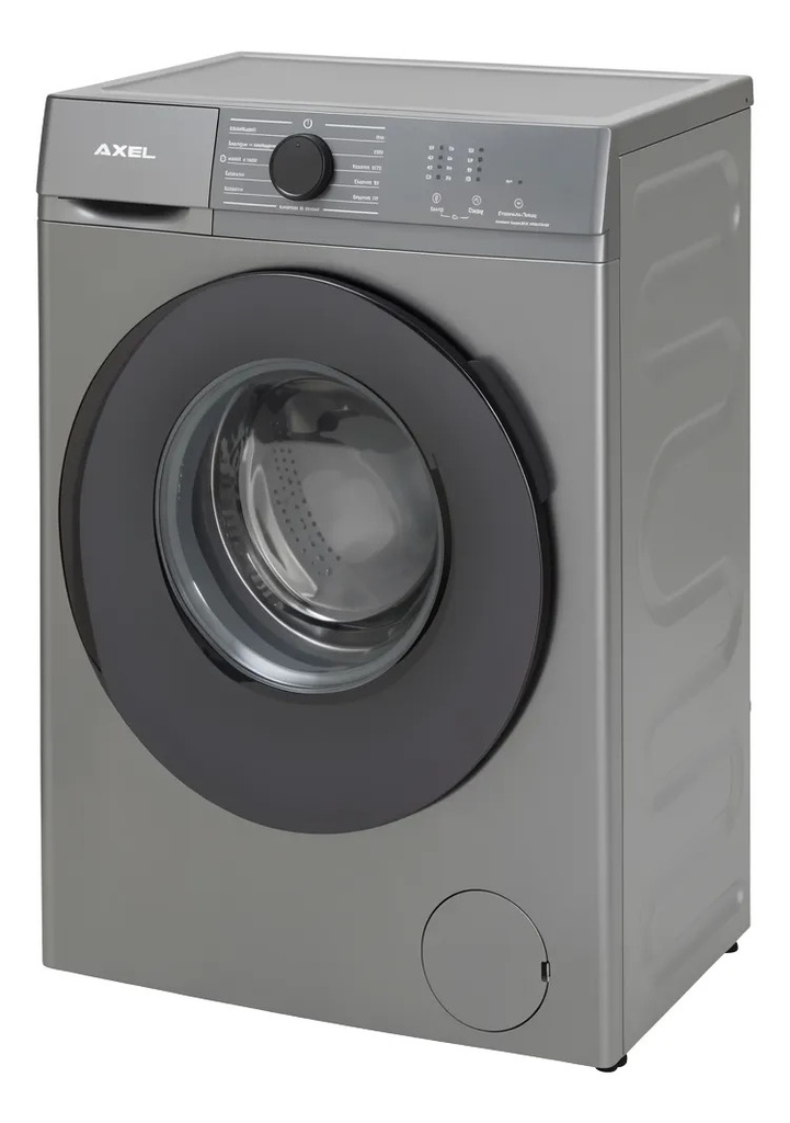 Lavarropas Axel 6kg Ax-60 Jg60-a112ve Inverter Frontal Gris Plateado