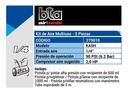Kit De Aire Multiuso Bta Ka5h Por Gravedad 5 Piezas 279010