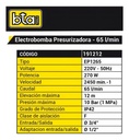 Electrobomba Bomba Presurizadora Bta 10 Bar 12m 270w 191212