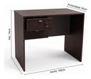 Escritorio Dormitorio Platinum 501 1m X 0.74m X 0.6m Tabaco Tabaco