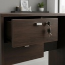 Escritorio Dormitorio Platinum 501 1m X 0.74m X 0.6m Tabaco Tabaco
