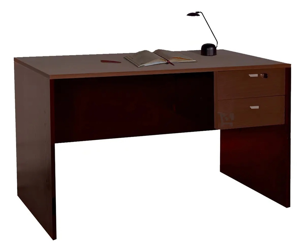Escritorio Platinum 502 Melamina 120cm X 74cm X 70cm Tabaco Tabaco