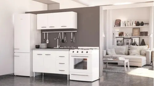 Alacena Delos Dl622 Alfa Color Blanco 3 Puertas Blanco