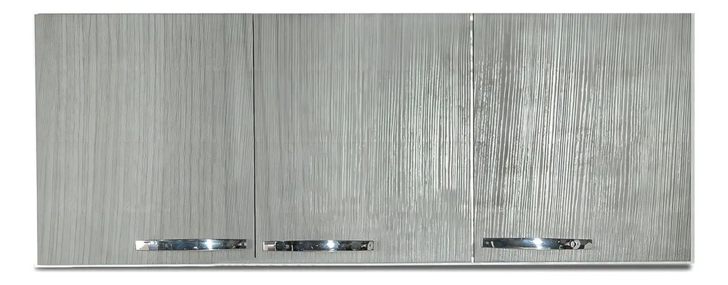 Alacena Máximo Acapulco Cocina Gris 120x46x30cm Gris
