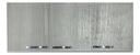 Alacena Máximo Acapulco Cocina Gris 120x46x30cm Gris
