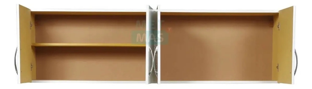 Alacena De Cocina Richezze Arco 160cm Color Blanco 160x46cm Blanco