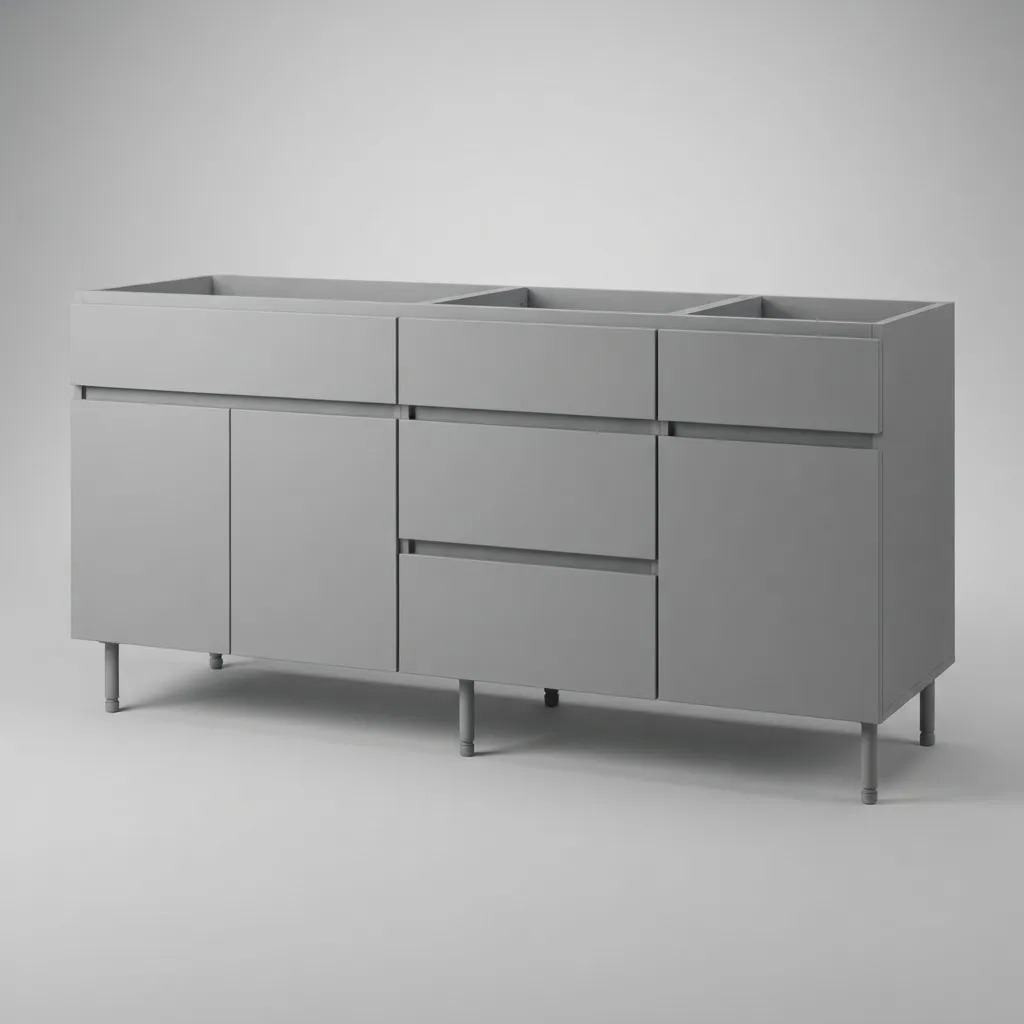 Bajo Mesada Ricchezze Livorno 1.60 Blanco Norte 35604862 Blanco