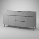 Bajo Mesada Ricchezze Livorno 1.60 Blanco Norte 35604862 Blanco