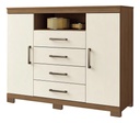 Cómoda Santos Andir Havana Master Mdp 12mm Beige Jatoba Placard Y Baúl/jatoba/arena