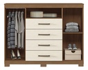 Cómoda Santos Andir Havana Master Mdp 12mm Beige Jatoba Placard Y Baúl/jatoba/arena