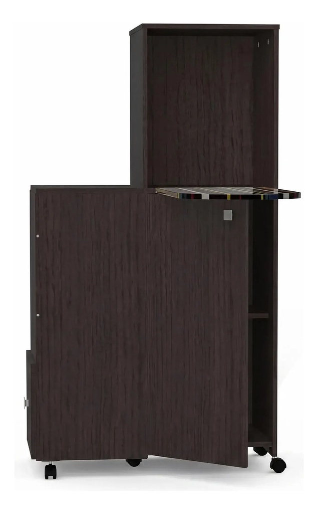 Organizador De Planchado Con Canasto Orlandi Wengue 681 Wengue