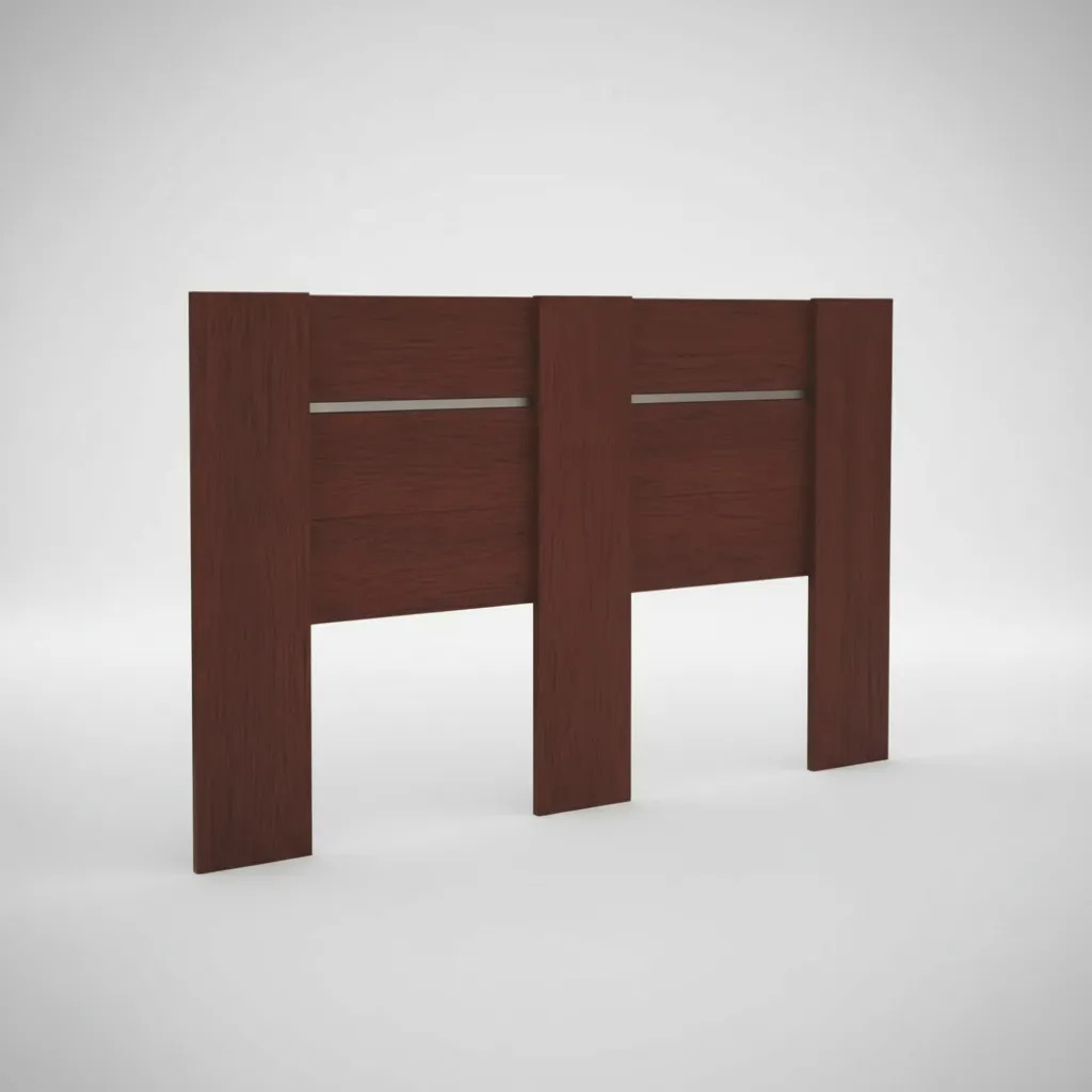 Respaldo Sommier Premium King Size Mogno Orlandi 214cm Mogno