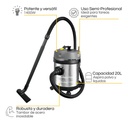Aspiradora Karcher Profesional Nt 20/1 Me Classic 1400w Gris