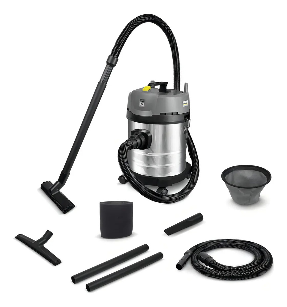 Aspiradora Karcher Profesional Nt 20/1 Me Classic 1400w Gris