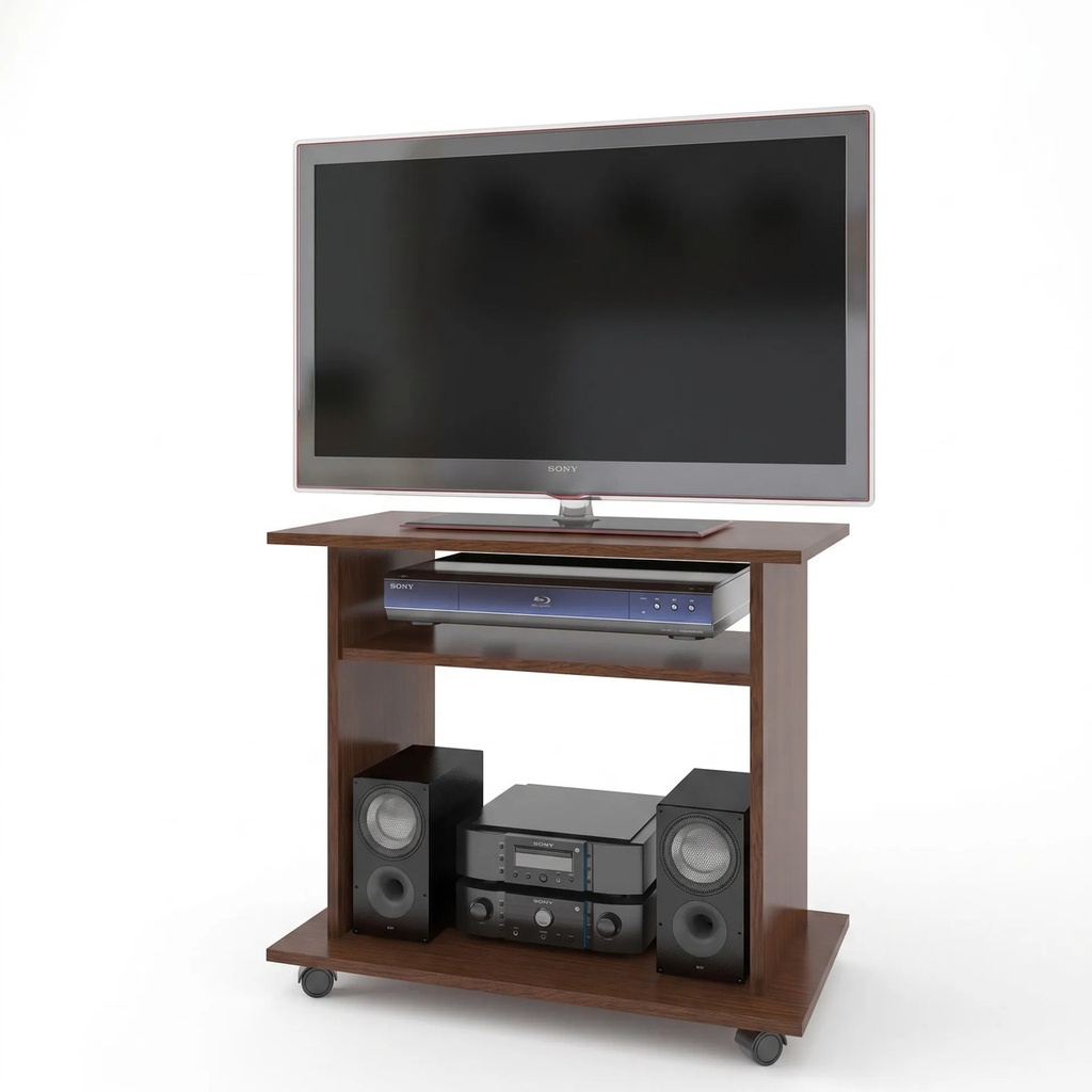 Mesa Rack Tv Orlandi 1603 0.70 Mogno Mogno