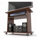 Mesa Rack Tv Orlandi 1603 0.70 Mogno Mogno