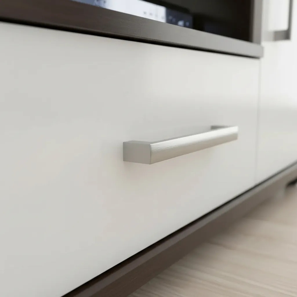 Rack Para Tv Orlandi 135cm Blanco/wengue Blanco/wengue