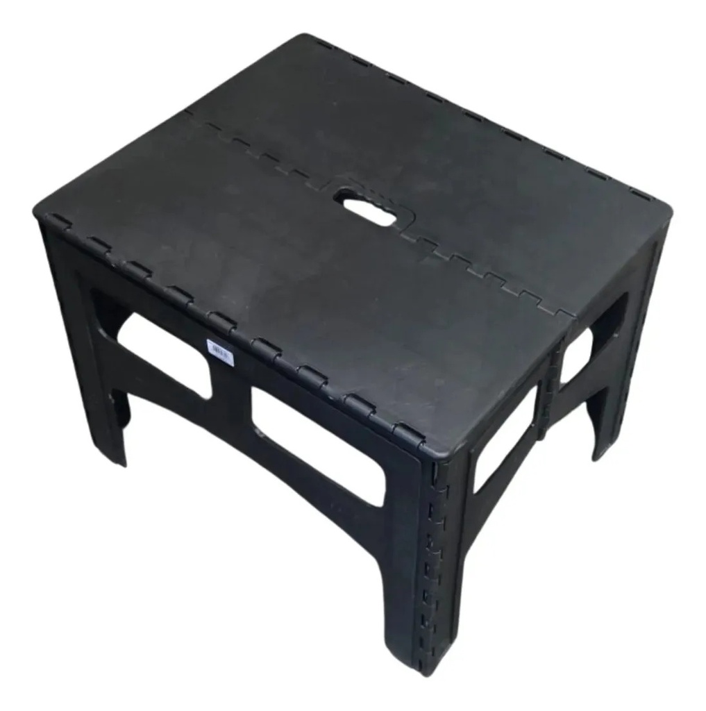 Mesa Plegable Mir M-01 De Plastico Rectangular Negro Negro