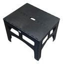 Mesa Plegable Mir M-01 De Plastico Rectangular Negro Negro