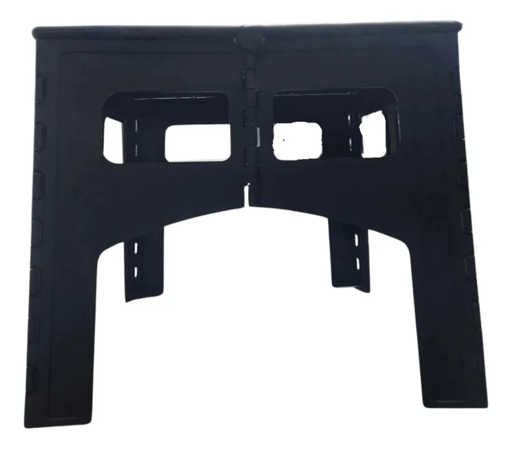 Mesa Plegable Mir M-01 De Plastico Rectangular Negro Negro