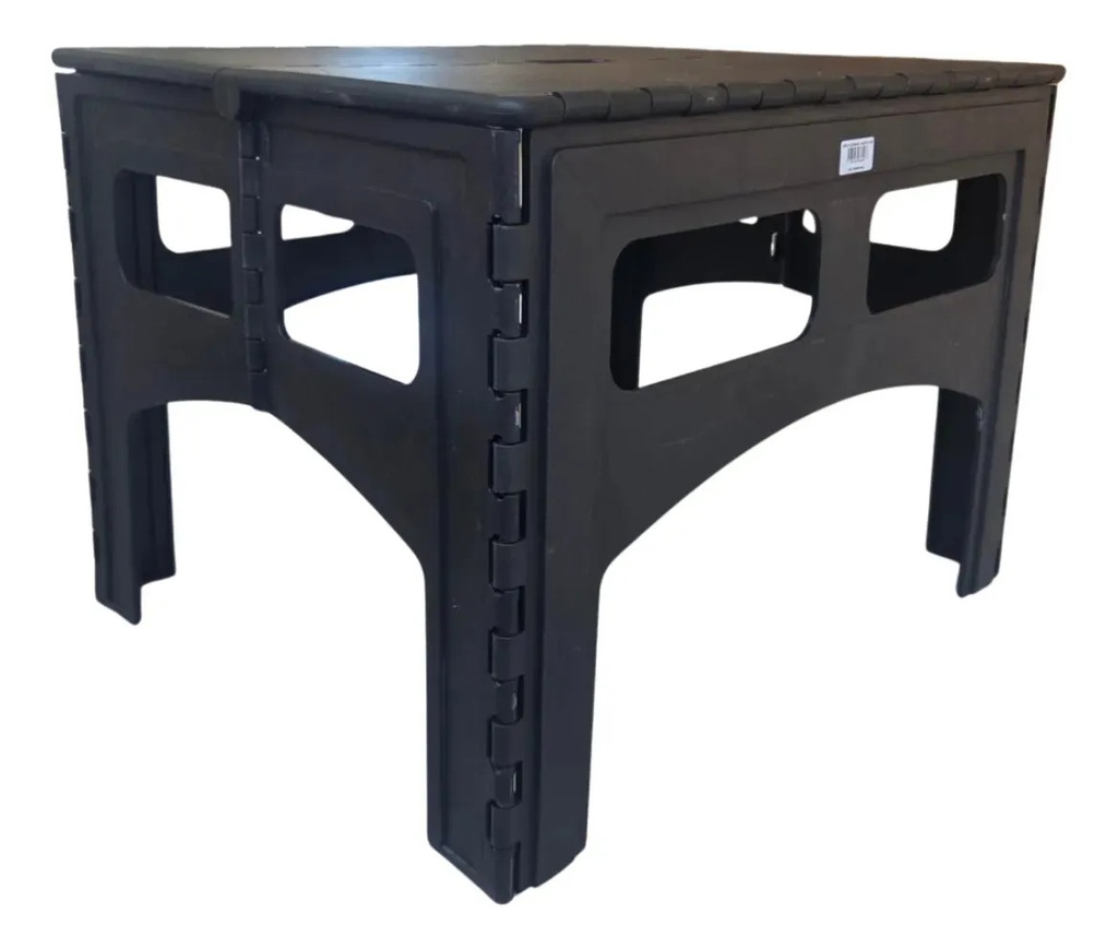 Mesa Plegable Mir M-01 De Plastico Rectangular Negro Negro