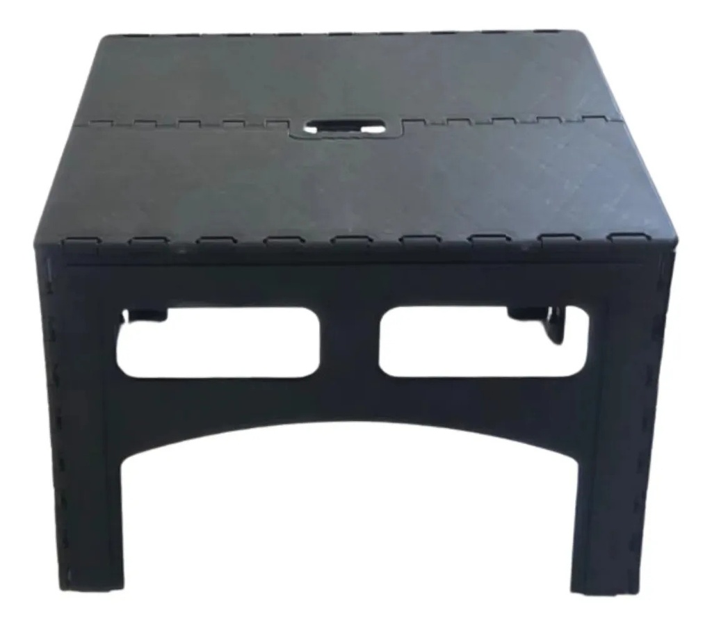 Mesa Plegable Mir M-01 De Plastico Rectangular Negro Negro