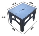 Mesa Plegable Mir M-01 De Plastico Rectangular Negro Negro