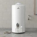 Termotanque A Gas Caloragua Longvie 75 Litros Ca75 Blanco Blanco