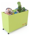 Cama Orlandi 1 Plaza Con Repisa Y Porta Juguete Verde Verde Infantil