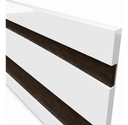 Respaldo Sommier Dormitorio Cabezal Cama Centro Estant 162cm Blanco