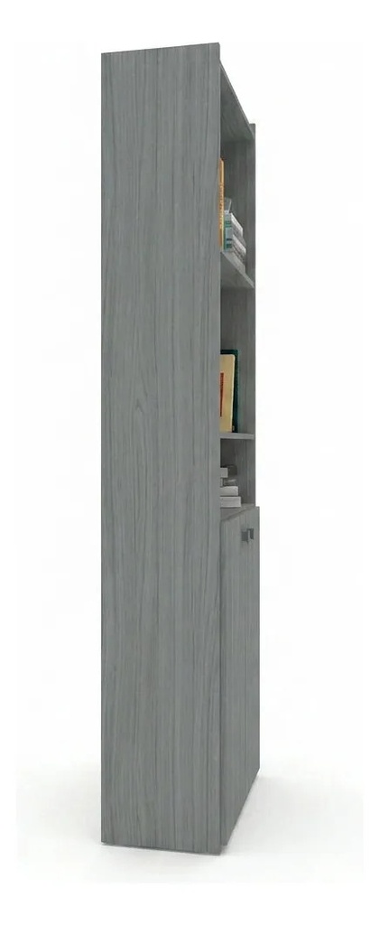 Biblioteca Orlandi 1424 Con Puertas Bajas Linosa 190cm Linosa