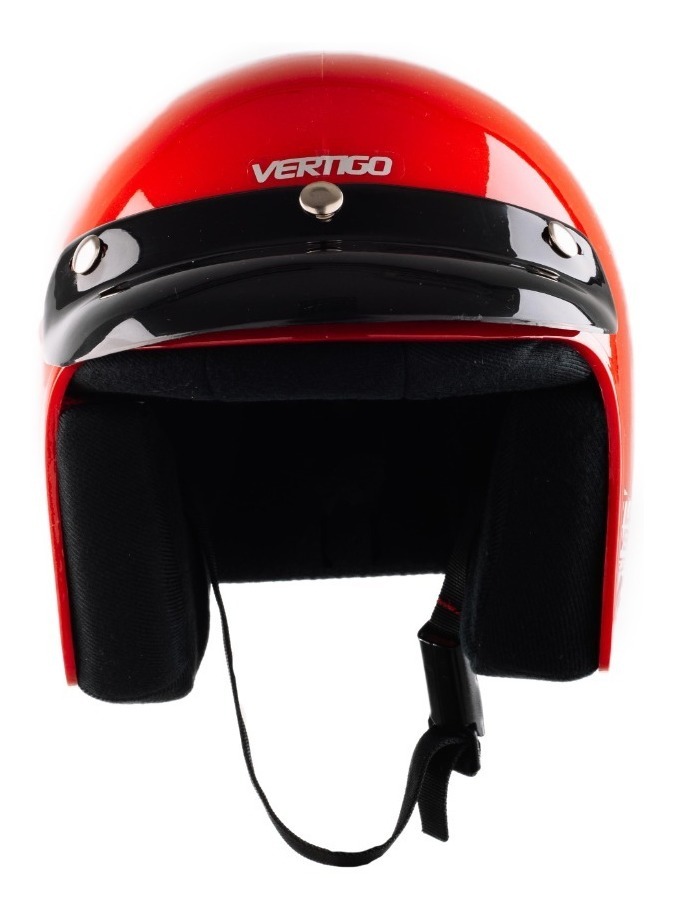 CASCO VERTIGO V10 BASIC ROJO METALIZADO &quot;M&quot; 5652