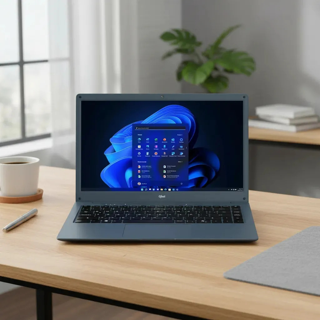 Notebook Gfast N-154 Intel Celeron N4020 4gb 120gb 14.1  Azul