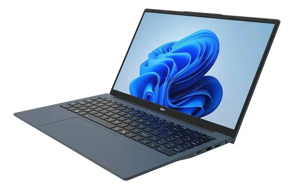 Notebook Gfast N-537r Amd Ryzen 5 8gb Ram240gb Ssd 15.6  Ocean Blue