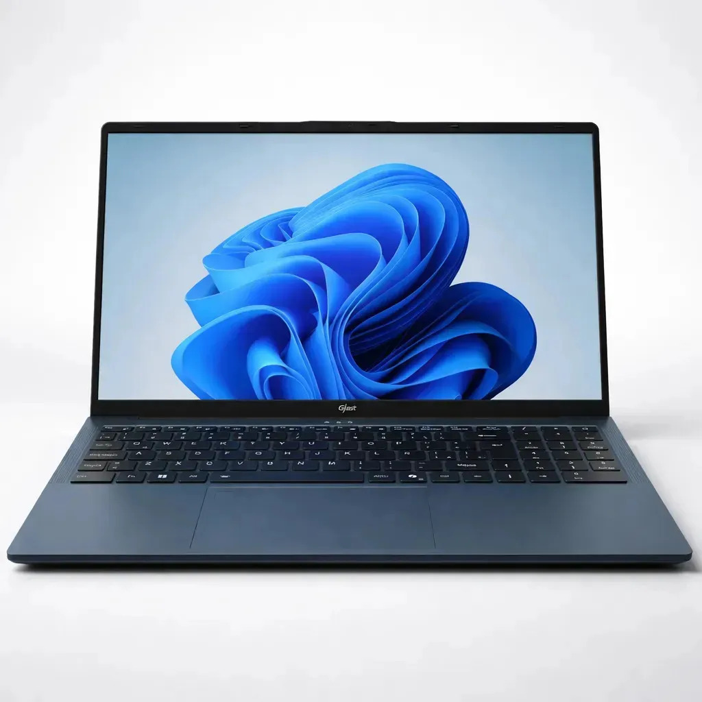 Notebook Gfast N-537r Amd Ryzen 5 8gb Ram240gb Ssd 15.6  Ocean Blue