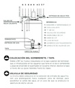 Termotanque A Gas Multigas Escorial 80l Para Colgar Blanco