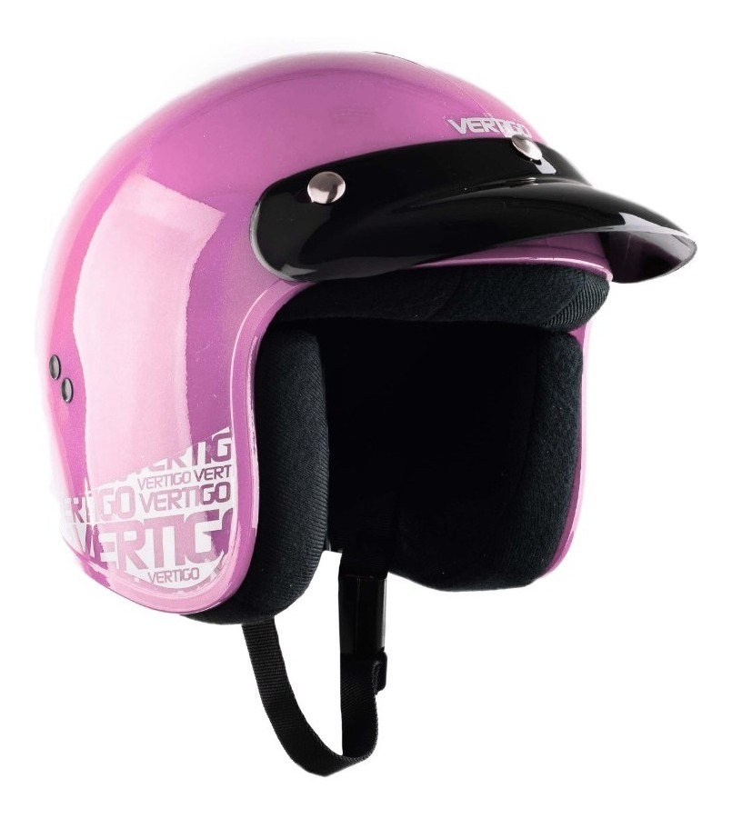 CASCO VERTIGO V10 BASIC ROSA BRILANTE &quot;XS&quot; 5656