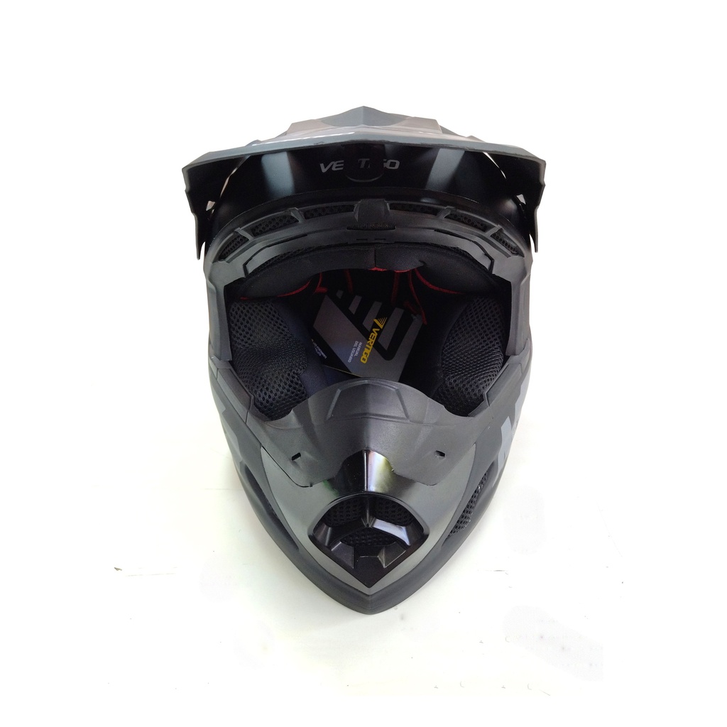 CASCO VERTIGO MZ23 GRIS MATE &quot;S&quot; 5386