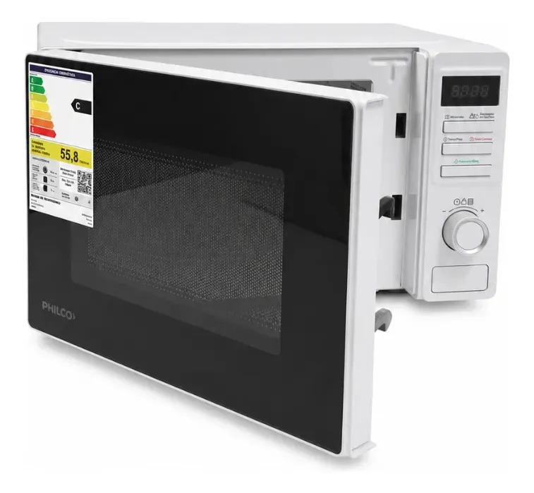 Horno Microondas Philco 28 Lts Digital C/grill 900w Blanco