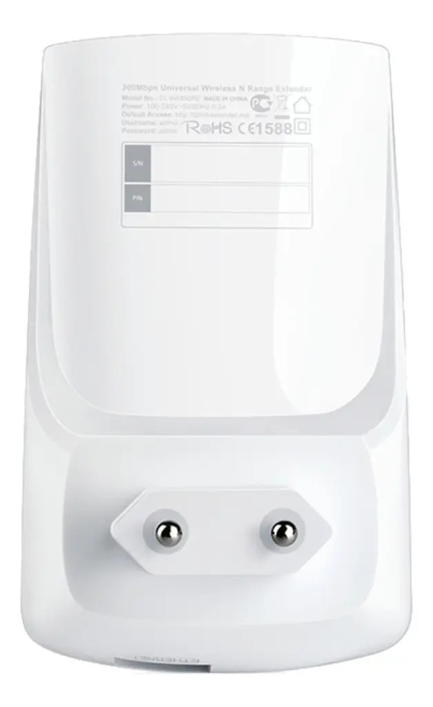 Repetidor Extensor De Red Wifi 4 Tp-link Wa850re V2 Blanco