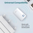 Repetidor Extensor De Red Wifi 4 Tp-link Wa850re V2 Blanco