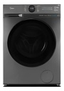 Lavasecarropas Midea Inverter 8 Kg Mf200d80wb/t Gris Oscuro Gris Oscuro