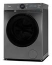 Lavasecarropas Midea Inverter 8 Kg Mf200d80wb/t Gris Oscuro Gris Oscuro