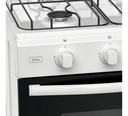 Cocina Ormay Vita Multigas 4 Hornallas Easy Clean  Blanco Blanco